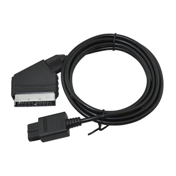 Cavo Scart per videogiochi TV A/V per SNES per Console Gamecube e N64 compatibile con il sistema NTSC