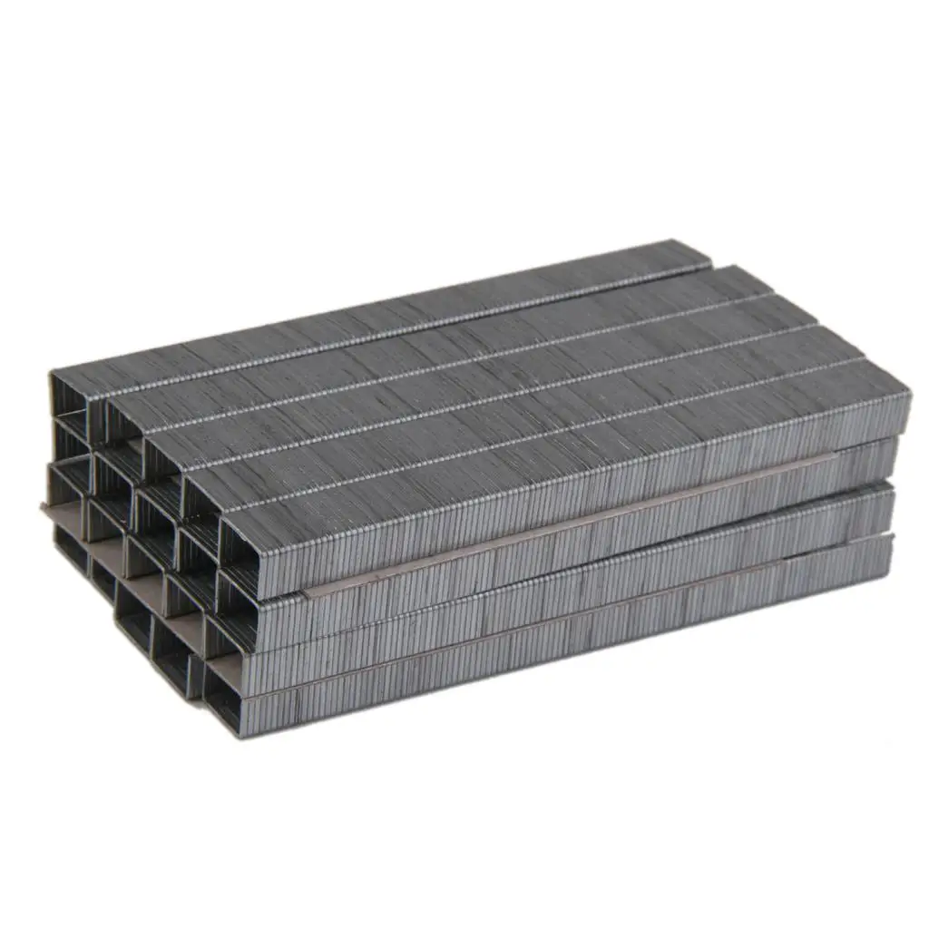 8mm U자형 스테이플 실버 메탈 스테이플러 태커 가구 수리 및 정원 작업용 스테이플