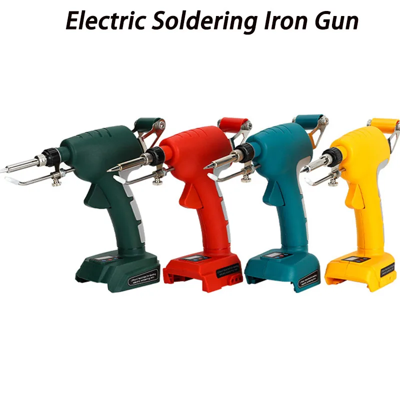 sem Fio de Solda Elétrica Ferro Estanho Soldagem Arma Repair Power Tool para Makita Dewalt Milwaukee Bosch Bateria Enviar Automaticamente - Image 6
