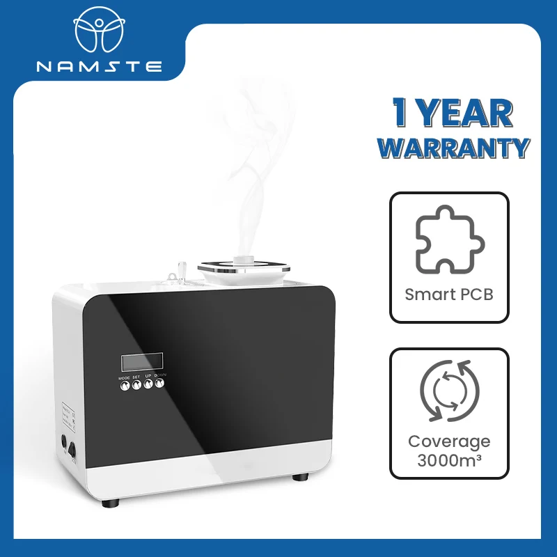 

Namste Hvac 3000m³ Aroma Essential Oil Diffuser Electric Aromatic Oasis Smart Timing Fragrance Diffuser Home Freshener Device