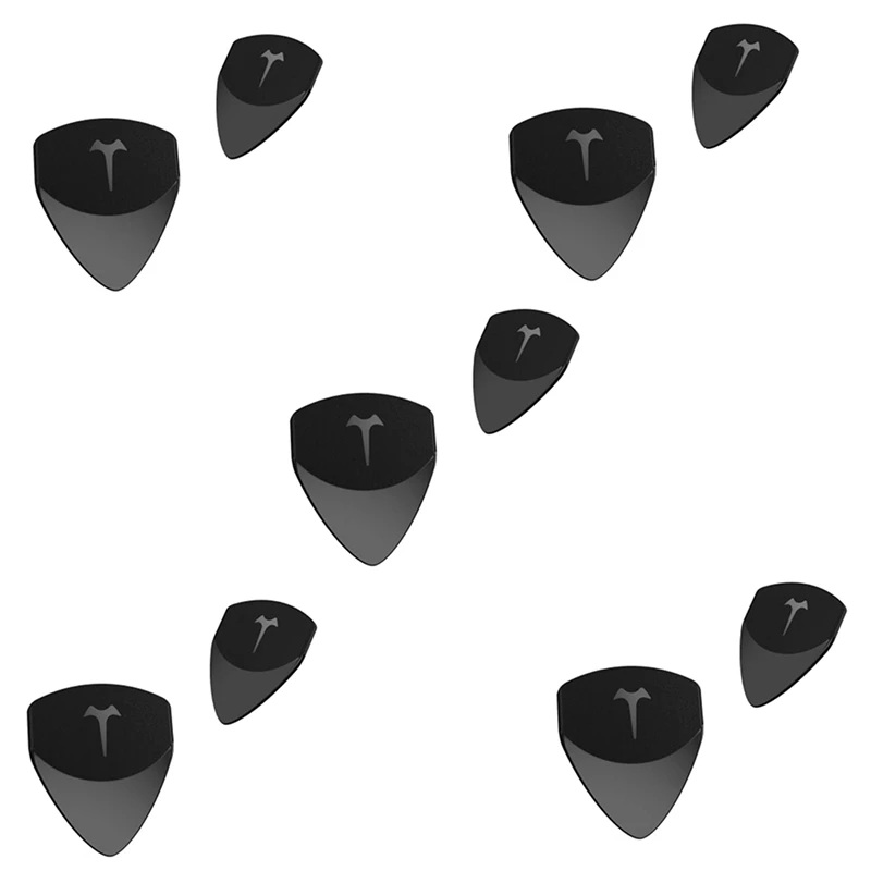 

5X TOM 2 In 1 Unique Guitar Picks Are Convenient For Pulling And Sliding Harmoniously, Thickness 0.38Mm And 0.8Mm