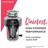 Frigidaire 3/4 HP Corded Garbage Disposal for Kitchen Sinks | FF75DISPC1 3