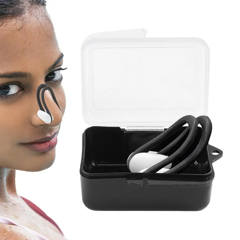1 Pcs Swimming Nose Clip Professional Swimming Training Anti-choking, Comfortable, Waterproof and Non-slip Nose Clip