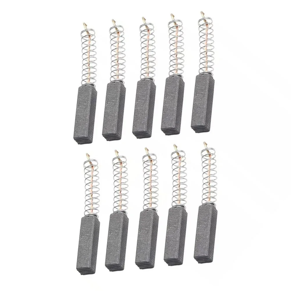 

10 Pcs Durable Carbon Brushes For Electric Motors Enhance Motor Function Fit For Various Power Tools 20mm X 5mm X 5mm