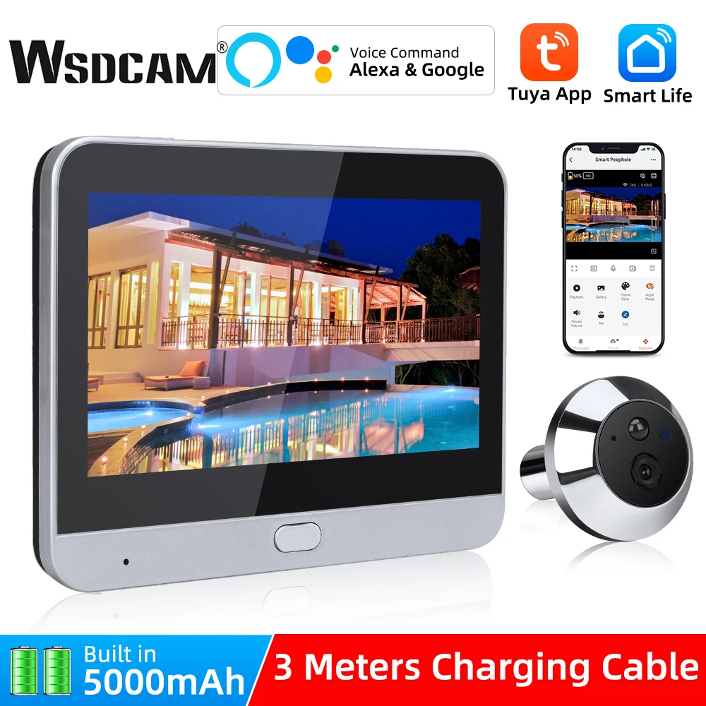 Telecamera CCTV Mini CCD Colori Impermeabile Grandangolare 170°, Telecamera HD Antiurto con Visione Notturna Infrarossi per Auto, Mini Telecamera Retromarcia Sicurezza