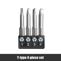 Precision Tri-Point Y-Shaped Magnetic Screwdriver Bit, Security Tip (Screw Bit Y Shape)