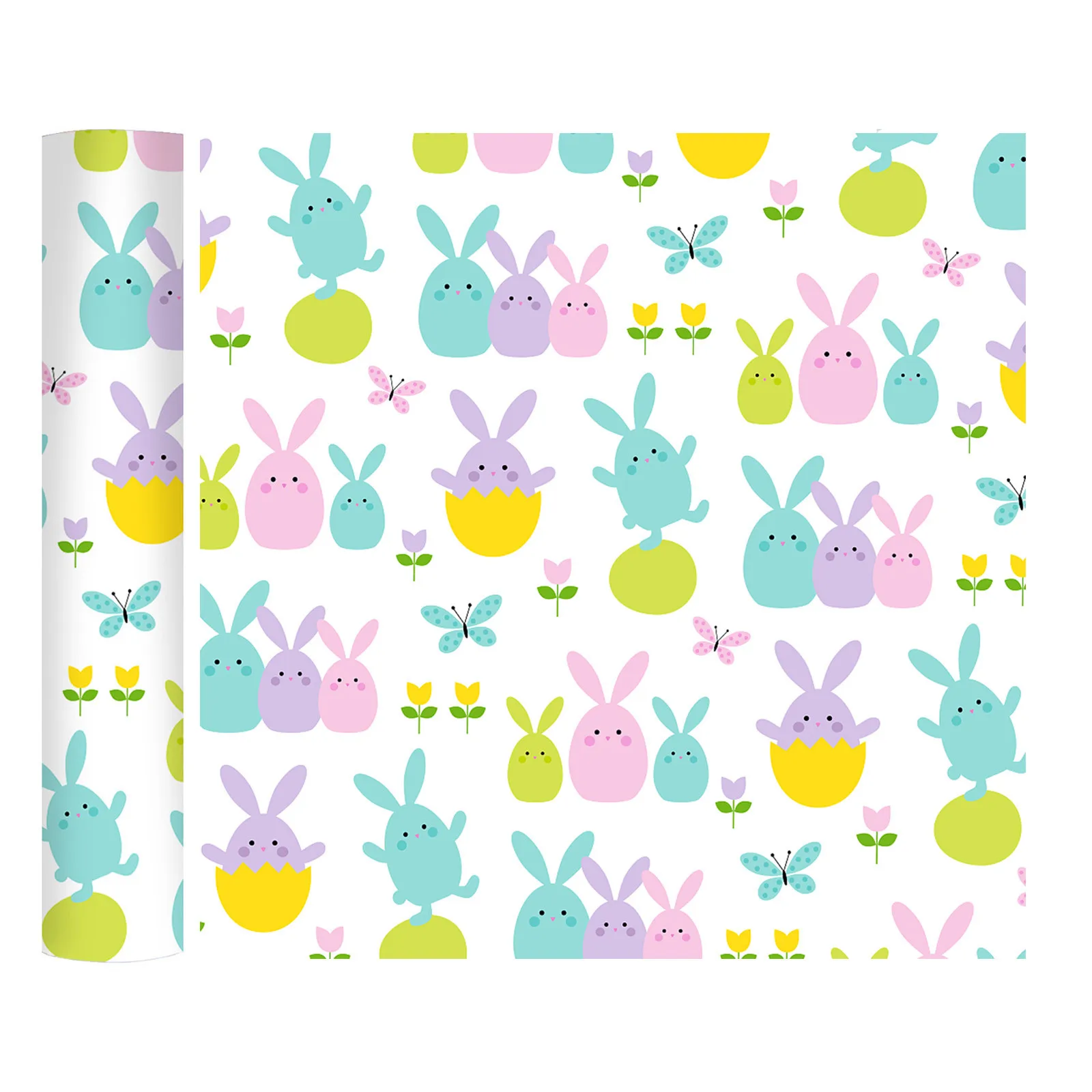 Happy Easter Day Heat Transfer Vinyl HTV Iron on Vinyl Bundle Bundle Suitable for Shirts Patterns, Size: One size, Other