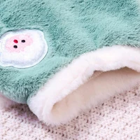 Vêtements doux pour chat, pour petits et moyens chiens, animaux de compagnie, chatons chauds, vêtements d'hiver pour chaton, petits chats, gilets 5