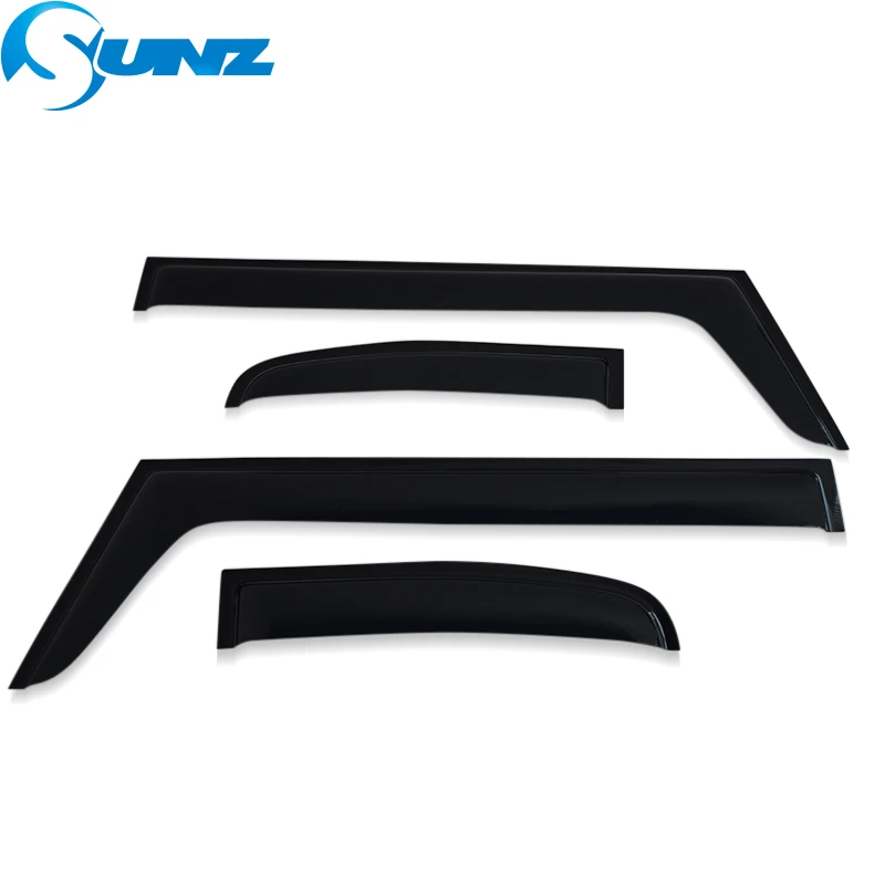 Car Window Visor Car Window Deflectors Window Visor For Toyota FJ Cruiser 2007-2015 Sun Rain Guards