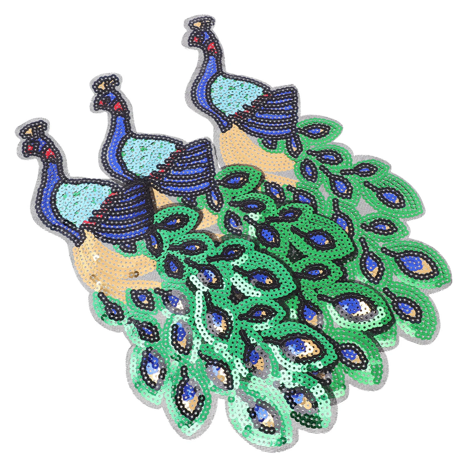 의류 수리 패치, 바느질 자수 스티커, 원피스 의류 액세서리, 3 개