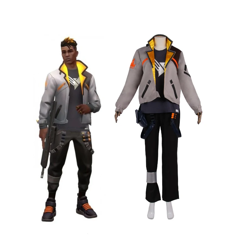 thumbnail image 1 of Disfraz de Cosplay de Phoenix del juego Valorant, disfraz de Halloween, Navidad, carnaval, fiesta, uniforme personalizado, en cualquier tamaño, 1 of 5