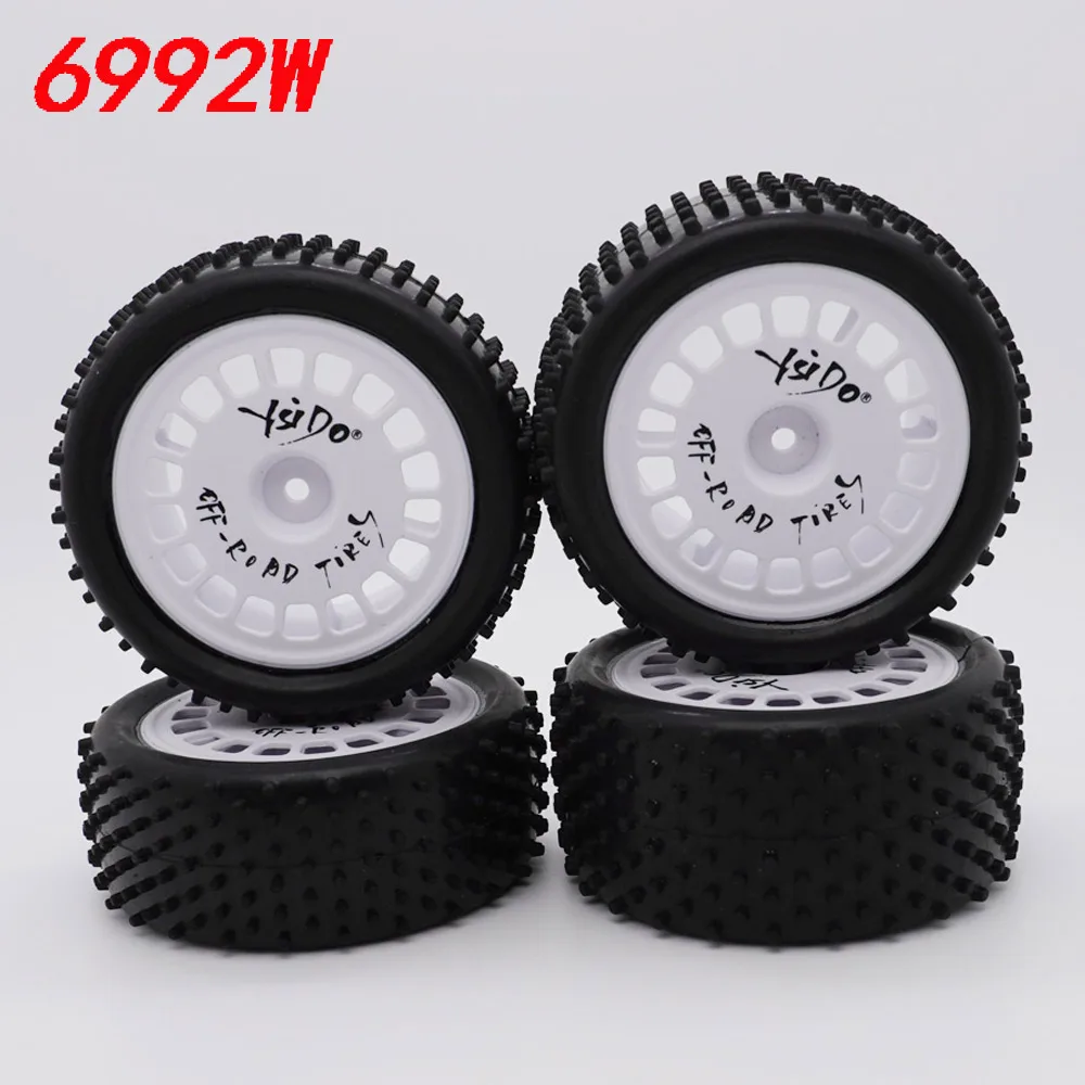 十羽子さんの背中は広い 1.2 4Pcs YSIDO 82/87mm Off-road Front Rear Tires for HSP Wltoys