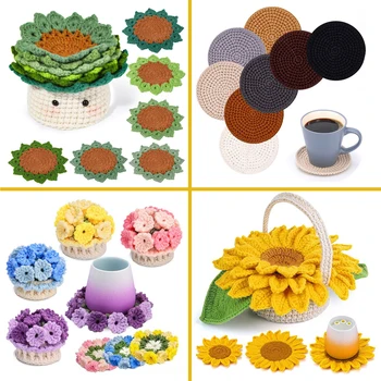 Crochet Coaster & Mat Kit 1