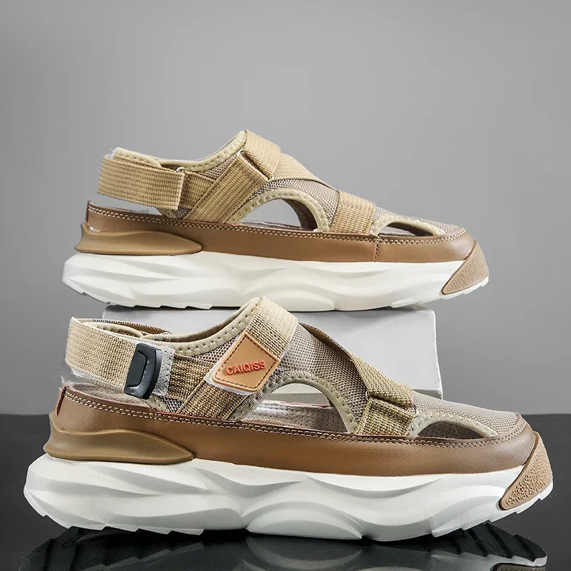 Sandals Men Original Shoes Man Summer Sandal EVA Breathable Casual For Designer Luxury Husband Sandles Flip Flops Slippers Men s leather sandals summer sandals