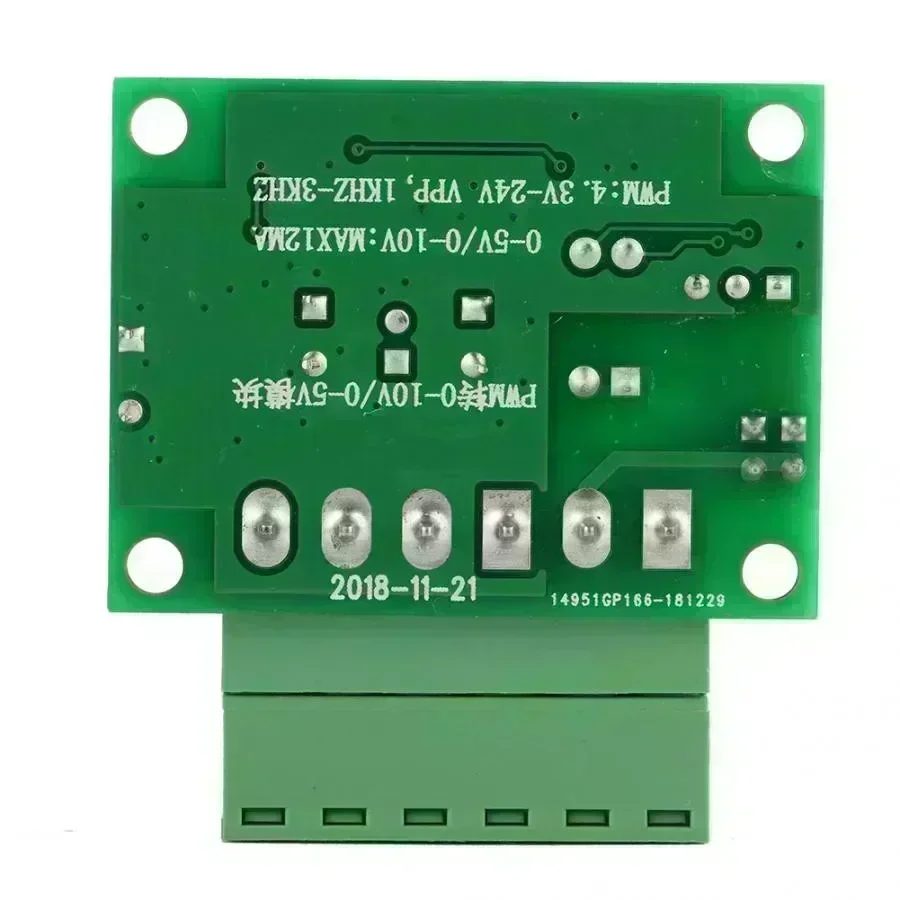 Pwm Signal Spannungswandler, 0-10V Analogausgangsspannung 0-100% 1-3Khz