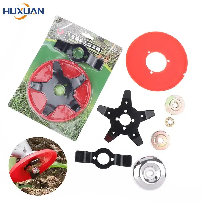 

1PC Innovative Multifunctional Dual-use Weeder Plate Lawn Mower Trimmer For Head Brushcutter Grass Cutting Machine Cutter Tool