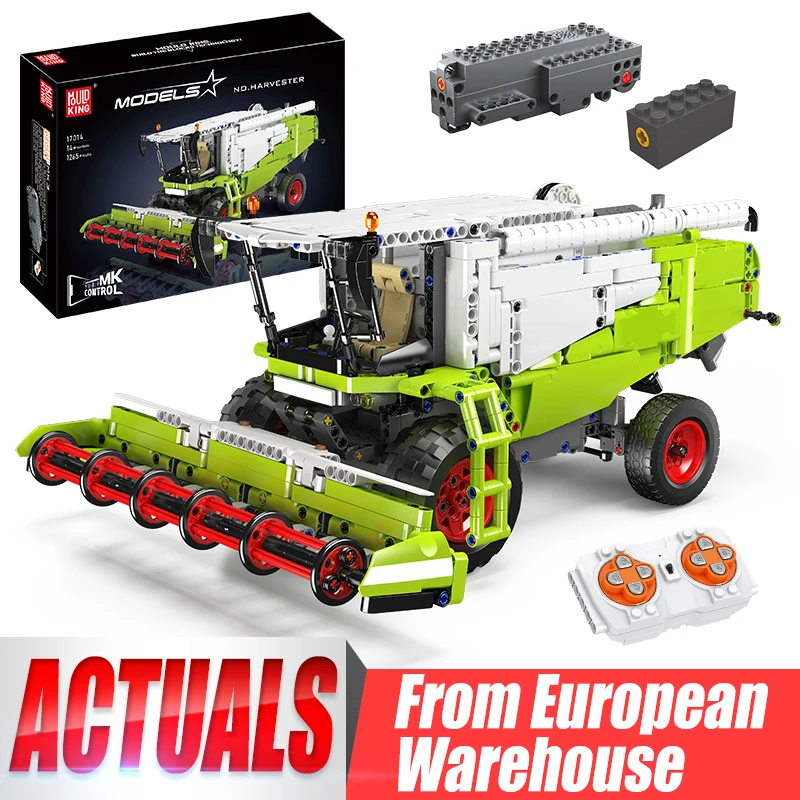 Zdalnie sterowany kombajn Mould King 17014 z EU za $70.2 / ~262zł