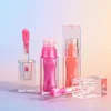 Private Label Lip Gloss Pigment Long-lasting Waterproof Matte Glossy Custom Logo Makeup Wholesale P238 Transparent Square Tube 5