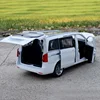 1:32 Diecast Benz V260 Business MPV Alloy Car Model Sound Light Pull Back Car Simulation Boy Toy Decoration 2