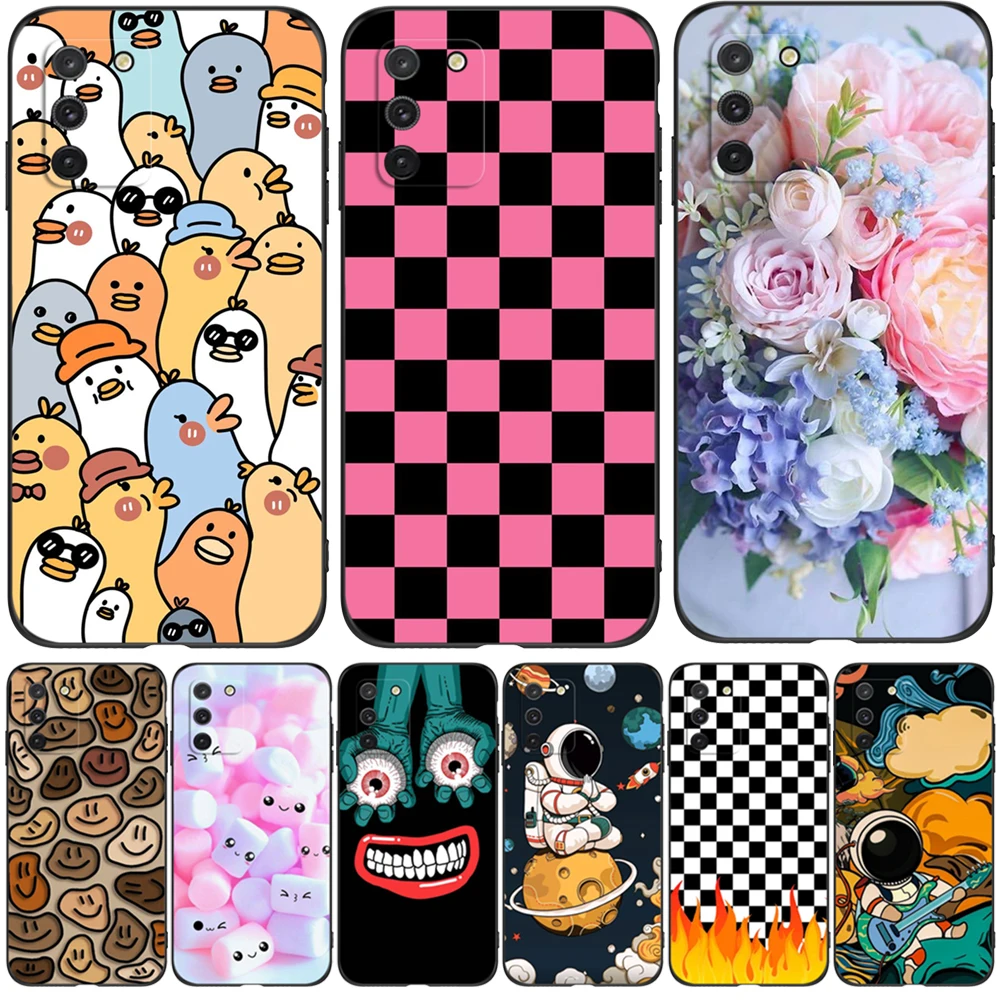 Per Samsung Galaxy S10 Lite Custodia Cover Per Telefono Per Samsung S10 Lite S 10 Lite Sm-G770F Custodia In Tpu Nero Divertente Carino