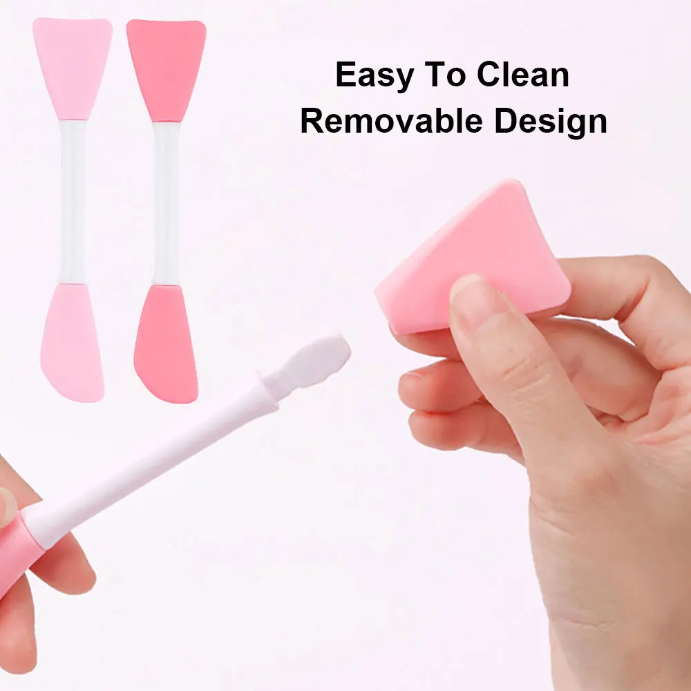 Silicone world Multifunction Stirring Brush Soft Silicone Brush Powder Spoon Epoxy Resin Glue Tool for DIY Resin Mold Mask