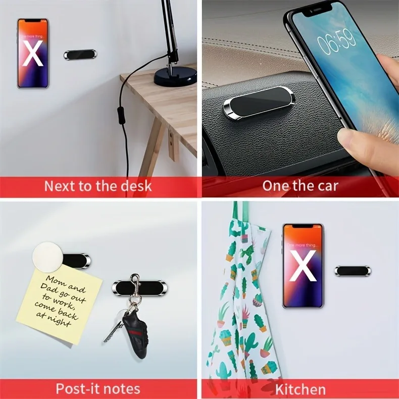 Magnetische Auto-Handyhalterung Magnet-Halterung Mobiltelefon-Ständer Telefon-GPS-Halterung für iPhone Xiaomi Huawei Samsung Auto-Halterung – Detail 15