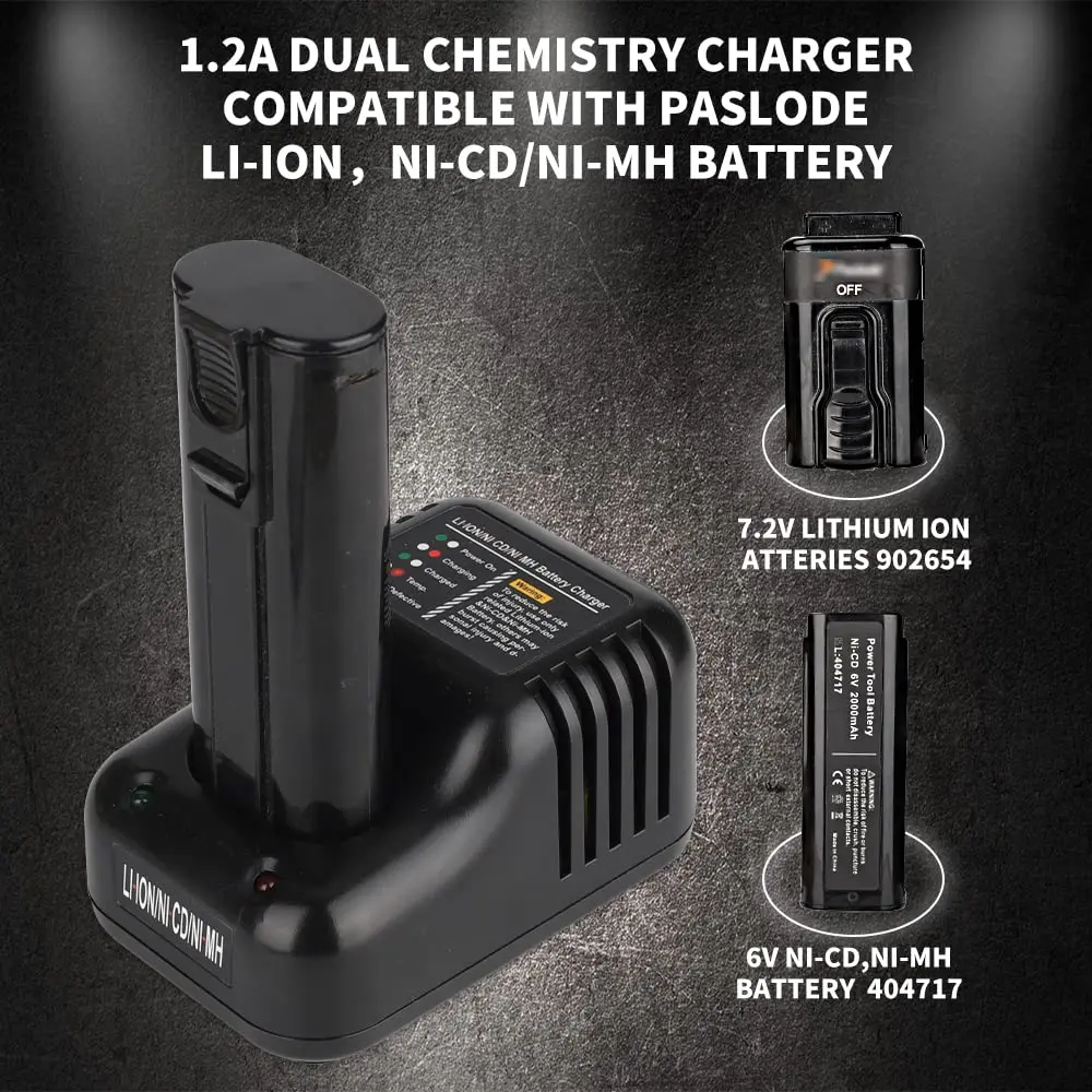 Battery Charger Replacement Battery Charger Dual Chemistry Tools Compatible with