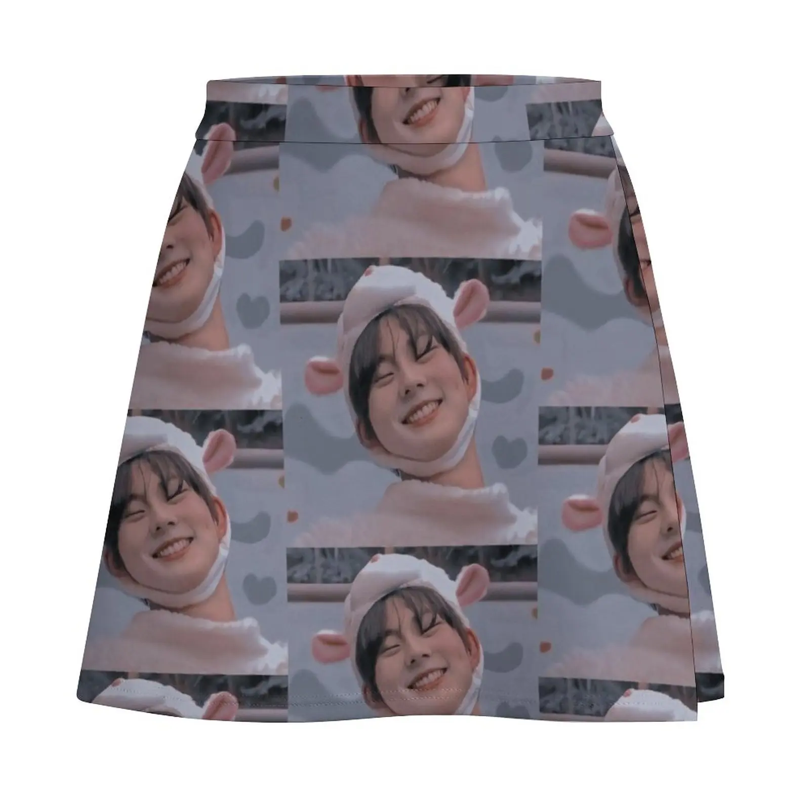 jungwon in sheep Mini Skirt outfit korean style luxury designer clothing women womens skirts