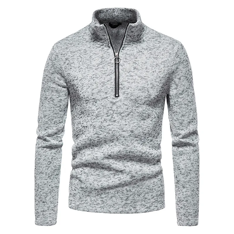 Winter KPOP Fashion Style Harajuku Slim Fit Undershirt Loose All Match Casual Outerwear Solid High Collar Long Sleeve Sweatshirt