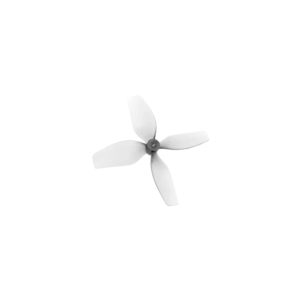 HQProp D2X1.9X4 51mm Hélices 4-Blades Cyan/Gris 1.5mm pour Cinewhoop