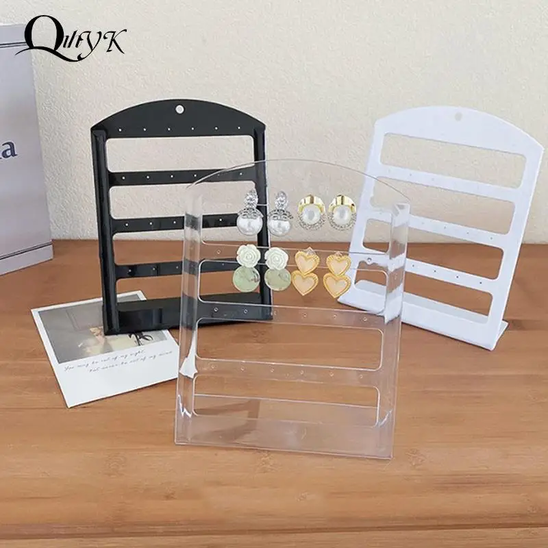 

Acrylic Ear Stud Board Earring Storage Rack Fashion SimpleAdvanced Display Rack Earrings Window Display Rack Wholesale