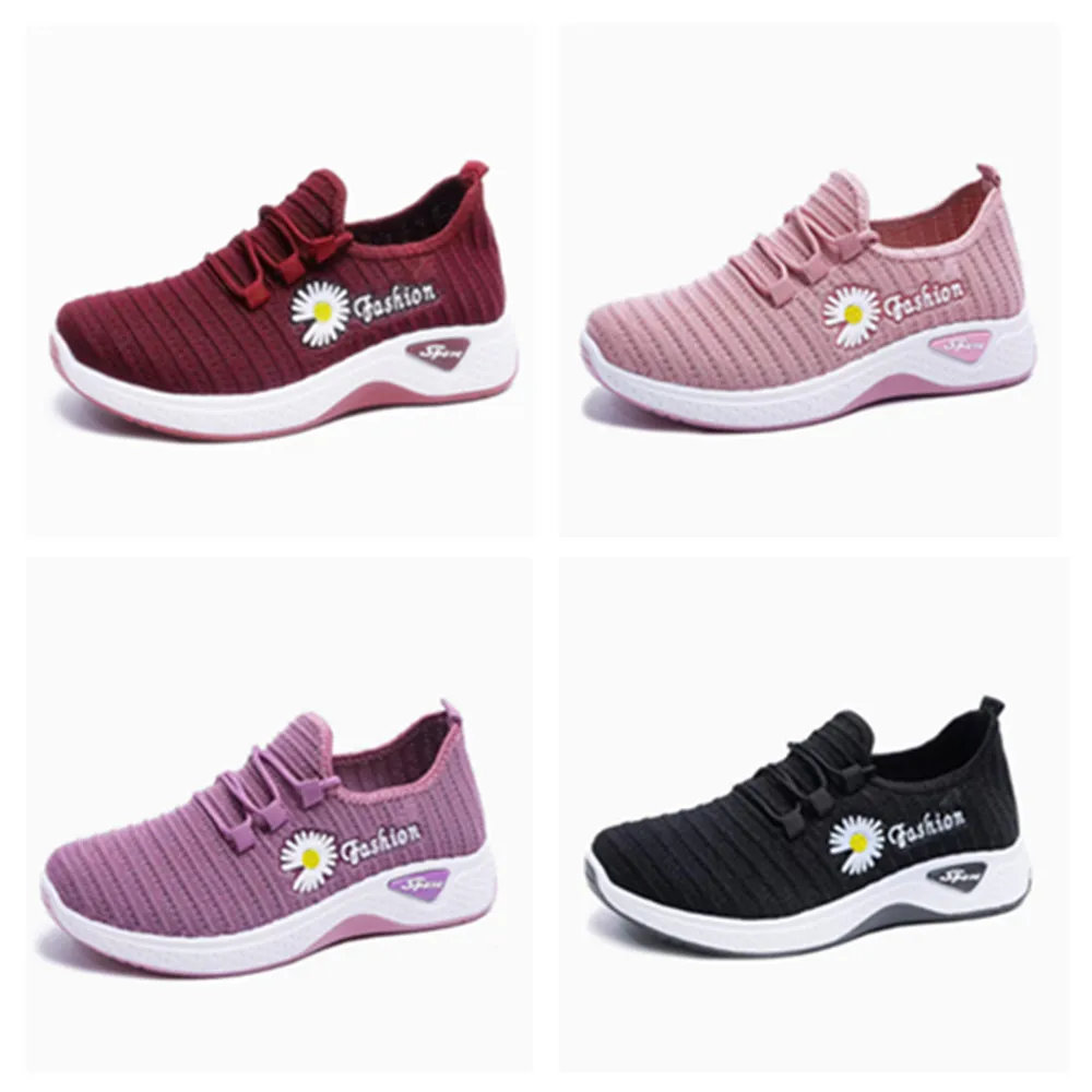 Casual sneakers casual board shoes women's shoes autumn true fly weaving old Beijing cloth shoes little daisy women's casual sports walking