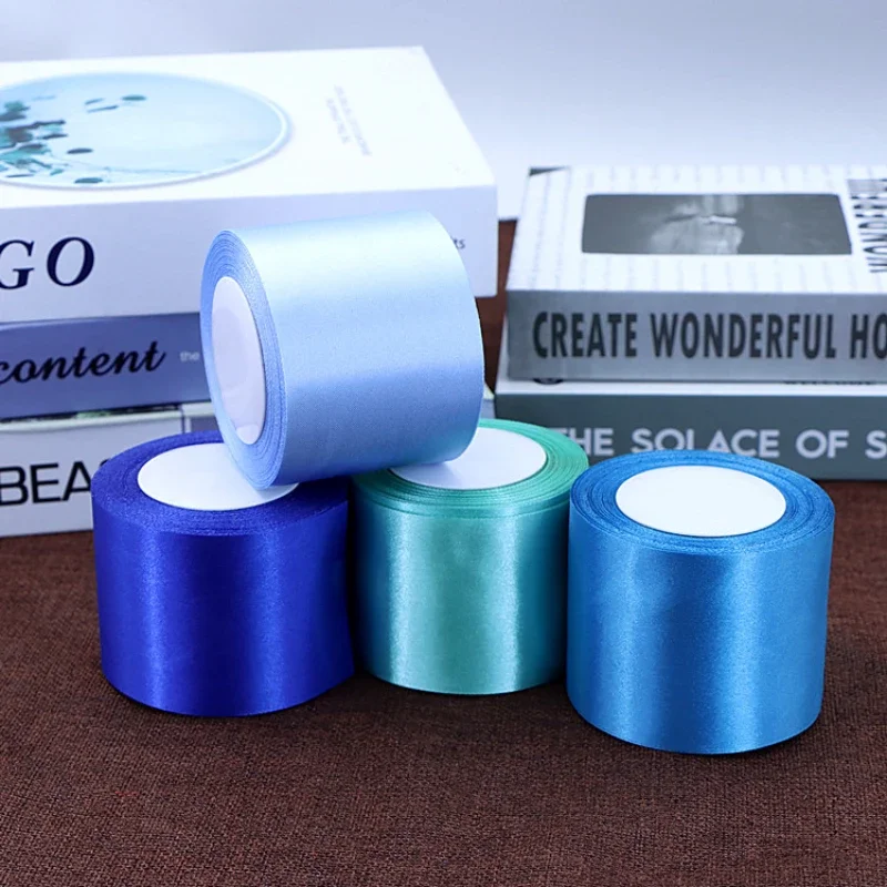 22meters/Roll 60mm Silk Satin Ribbons for Gift Packing Christmas Party Decoration Fabric handmade Crafts satin ribbons,ribbon decoration,ribbon supplies,satin ribbon