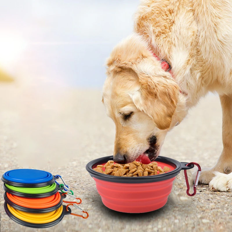 350ml Collapsible Pet Folding Bowl 2