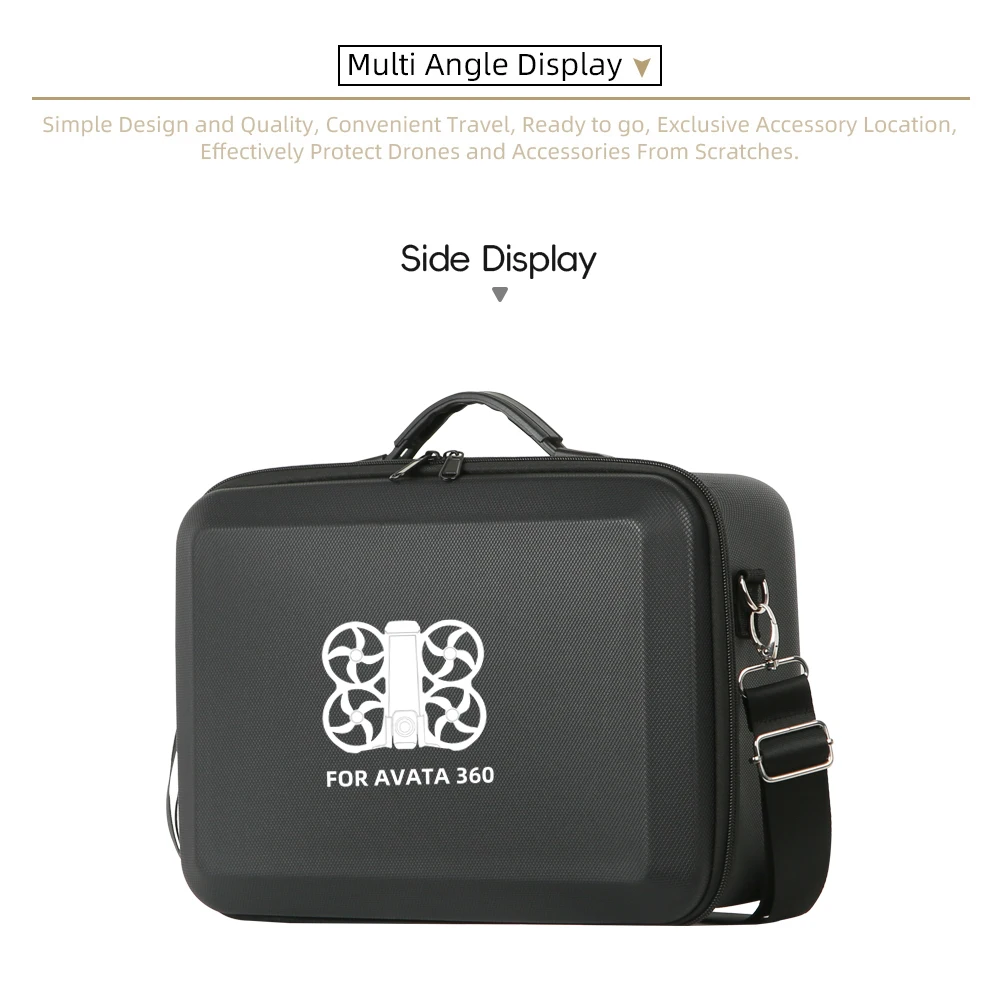 DJI Avata 360 휴대용 보관 가방 여행용 숄더 박스 다용도 콤보 스크래치 방지 운반 케이스 드론 액세서리