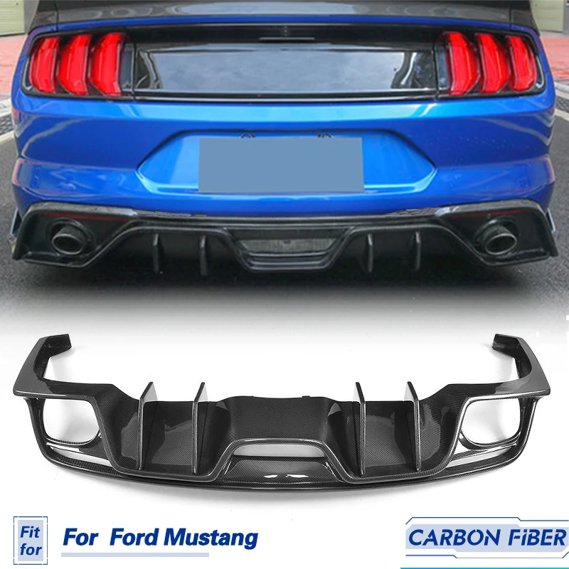 Acheter Lame de pare-choc arrière de voiture, becquet de séparation latéral  arrière, rabats de tablier pour Ford pour Mustang 2015 – 2021, déflecteur  de becquet de châssis