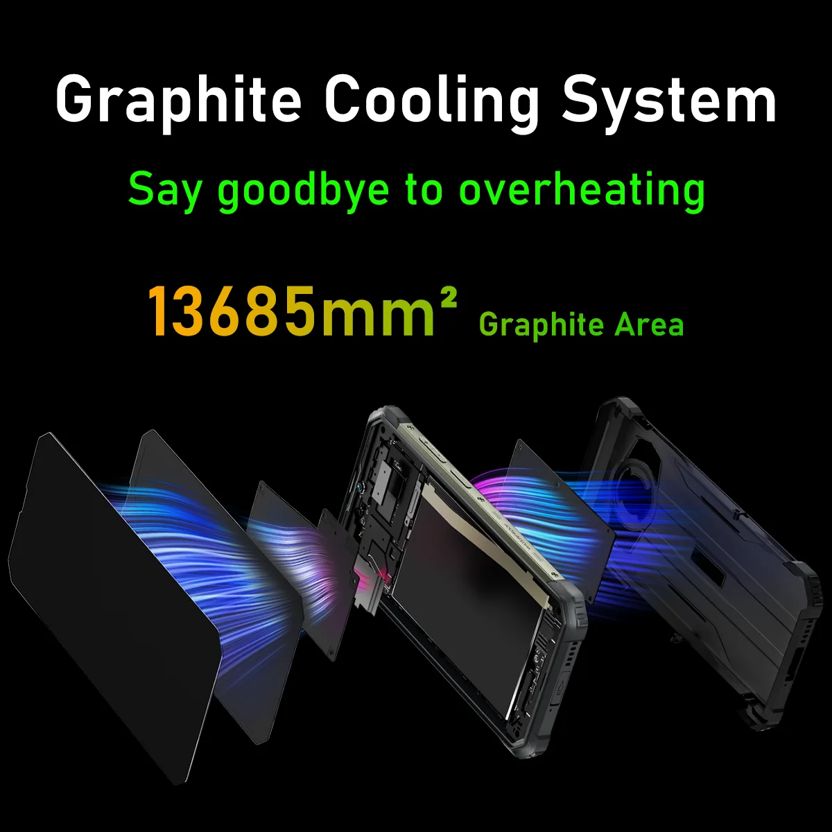 Blackview Oscal S80 Rugged Phone 13000mAh Waterproof Smartphone 6GB 128GB Mobile Phone Andriod 12, NFC CellPhone, Helio G85