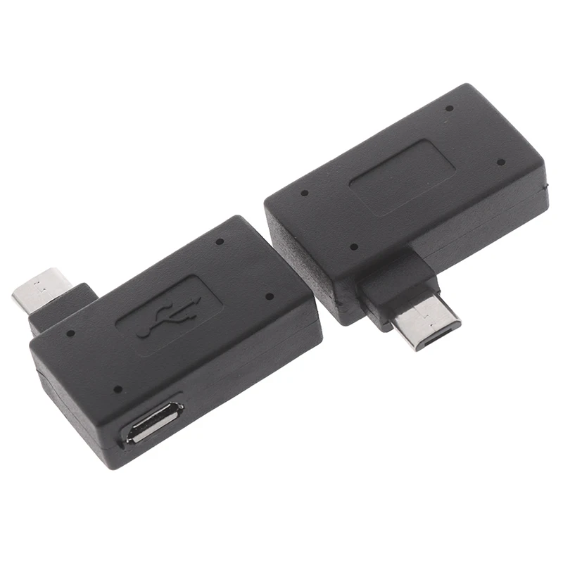USB 2.0 마이크로 수-USB 암 OTG 어댑터, 전원 분배기 어댑터 커넥터 공급 장치 포함, 1 개