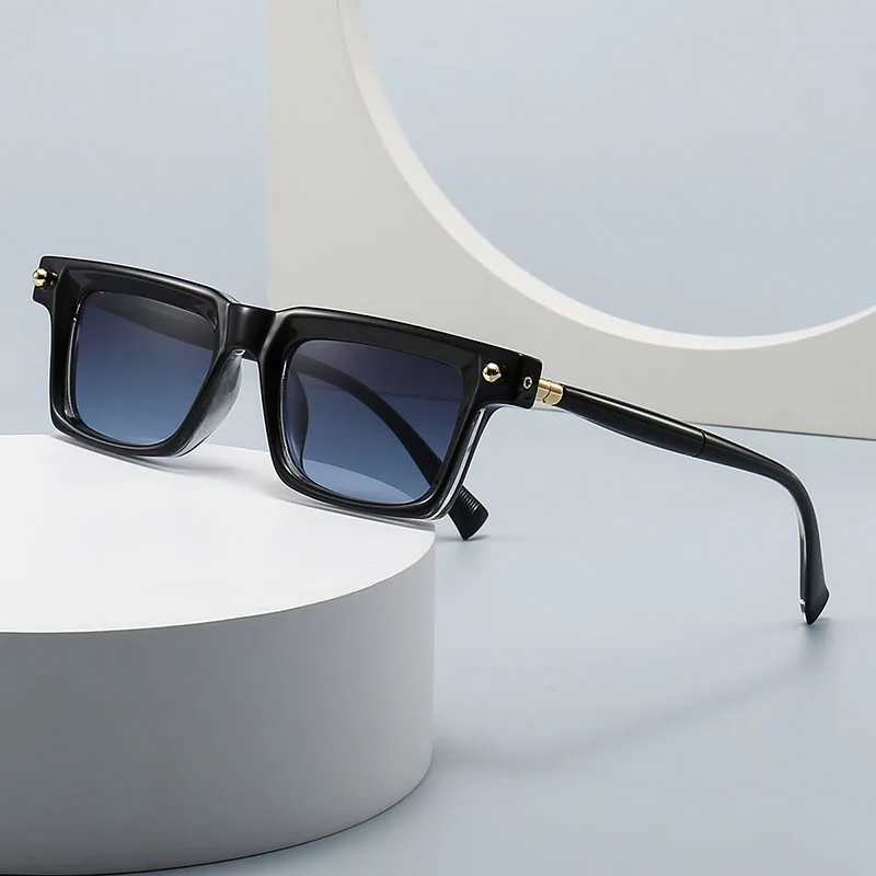 

YOOSKE Women Square Sunglasses Fashion Retro Brand Designer Gradient Sun Glasses Men Rectangle Punk Sunglass Shades UV400