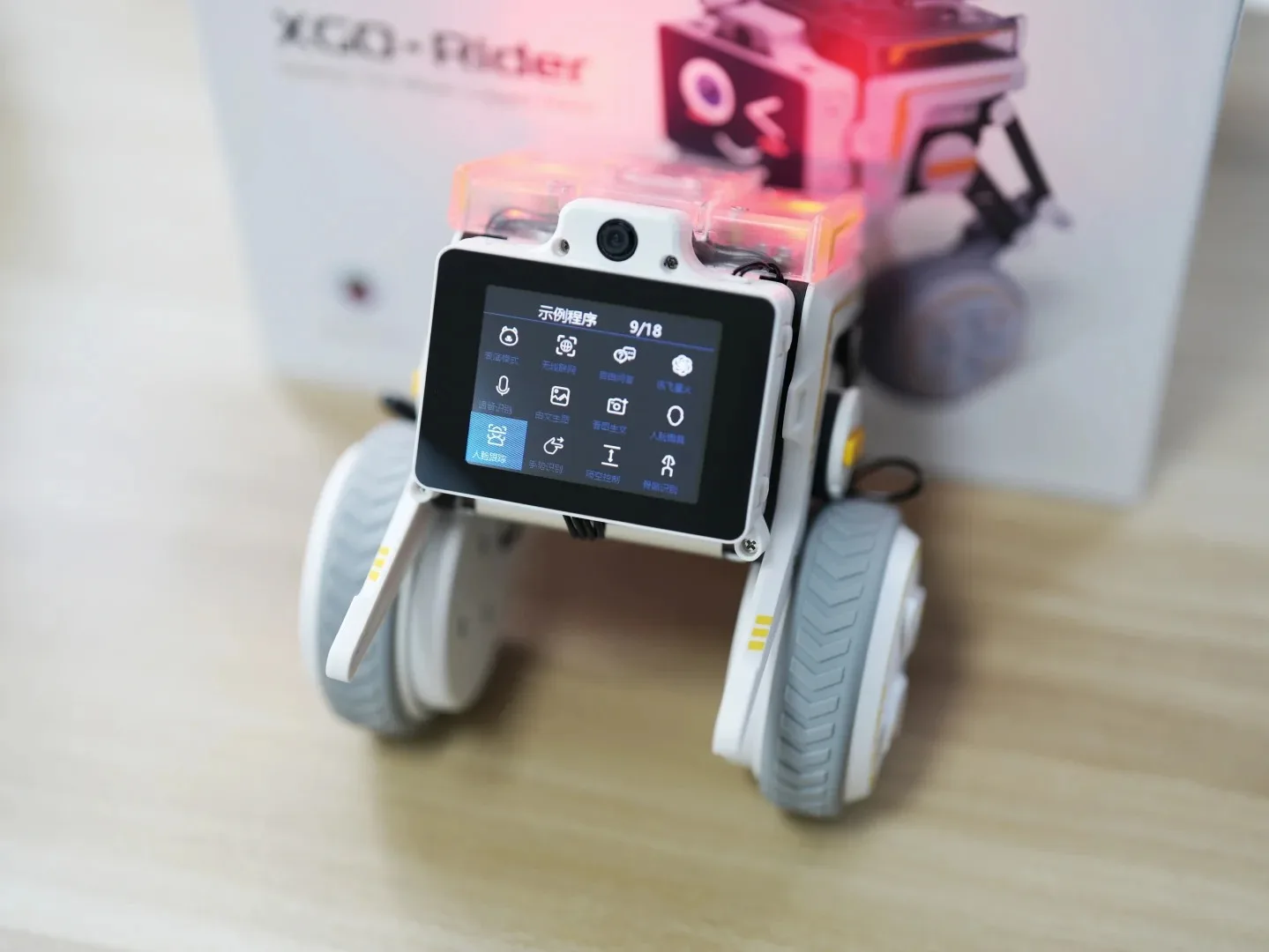XGO Rider Robot Desktop AI Wheel-Legged Robot Omni Directional Self-Balancing Raspberry Pi Electronic Pet AI with Custom