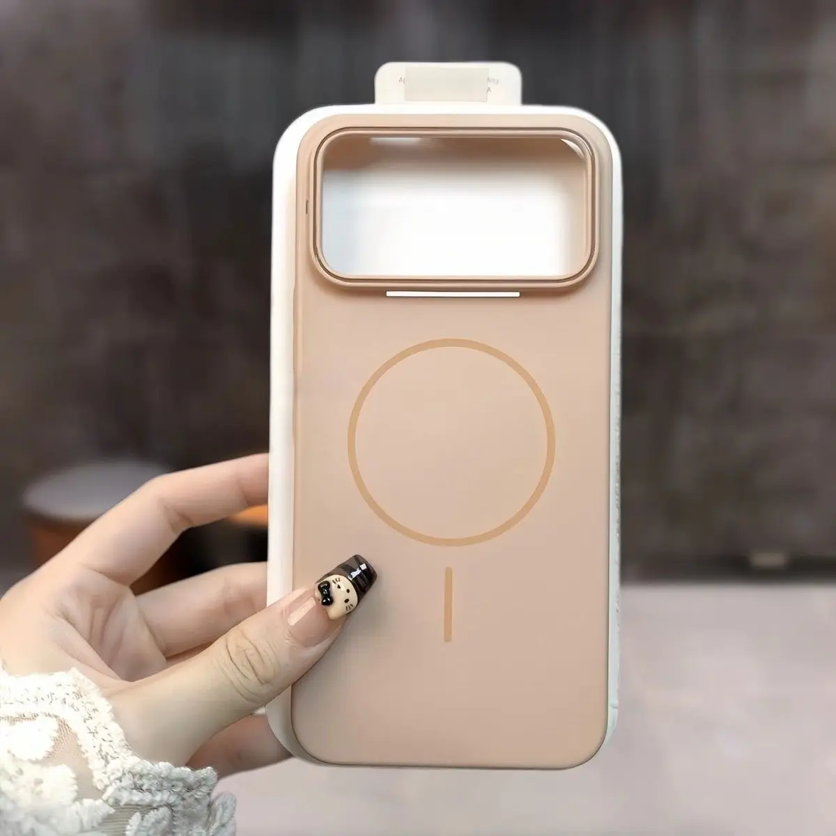 Slim Skin Feel Matte Magnetic Shockproof Protective Hard Back Case with Bumper