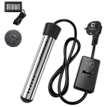 침수 히터, 2500W, 수영장 히터, 자동 타이머, 안전한 수영장 난방, 침수 히터, 가정용 Eu 플러그에 적합