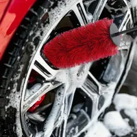 45cm Car Wheel Rim Tire Cleaning Brush Soft Bristle Cleaner Non Scratch Car Detailing Washing Tool Soft Bristle Cleaner Car Care 2