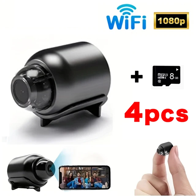 HD Mini caméra WiFi 1080P enregistreur vidéo sans fil à distance maison chien de compagnie enfants surveillance de sécurité sécurité pour batterie Iphone 1