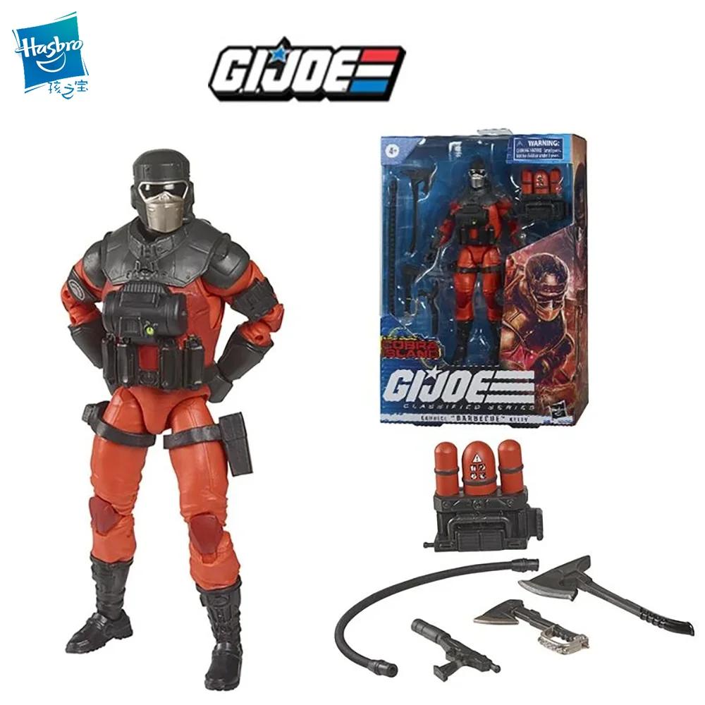 

Hasbro G.I.JOE Classified Series Cobra Island Gabriel Barbecue Kelly 6 Inches 16Cm Children's Toy Gifts Collect Toys