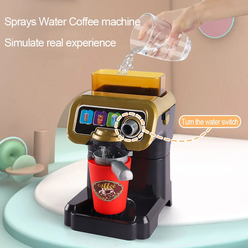 Children's Fast Food Restaurant Playset - Burger, Fries & Coffee Shop with Cashier Station