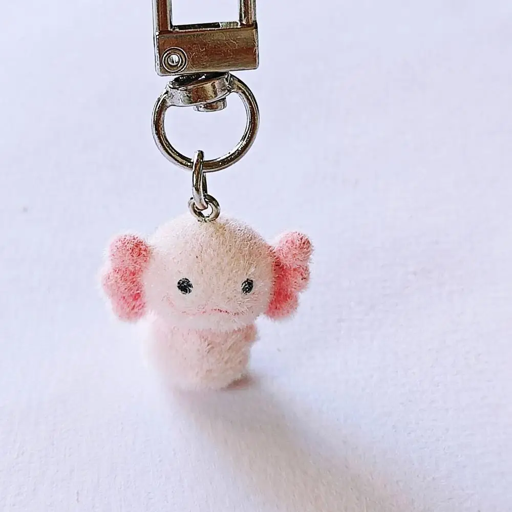 Charming Animal Keychain Collection: 3D Cartoon Resin Doll Pendant