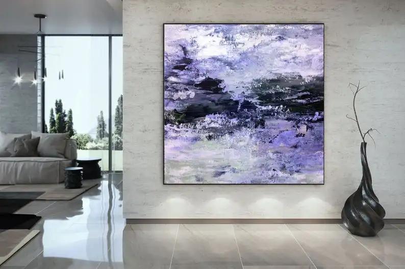 

Large Modern Wall Art Painting,Large Abstract wall art,unique painting art,xl abstract painting,best wall art Big oil painting