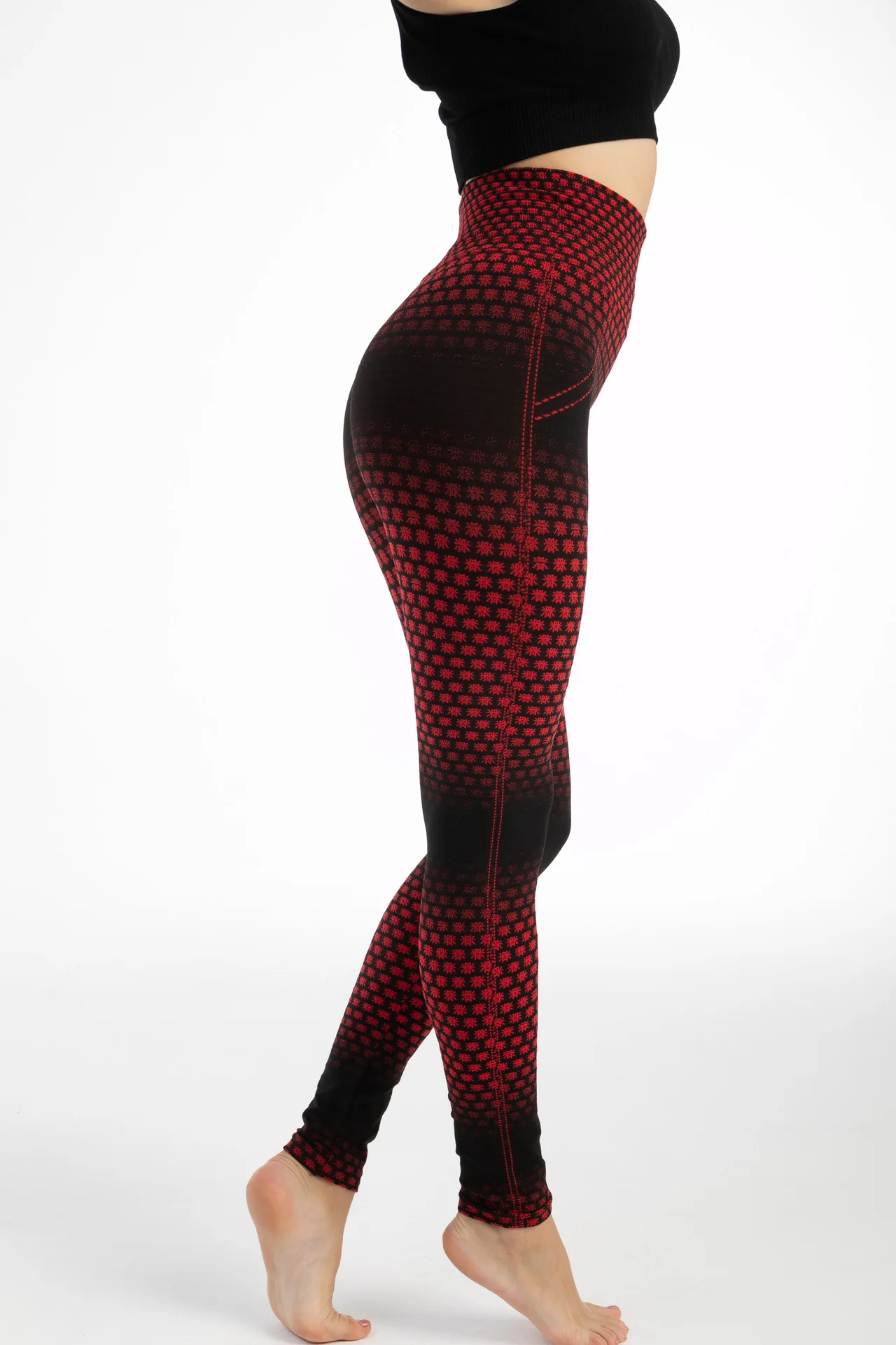 Fashion Gradient Leggings Women's High Stretch Leggings Slim Fit Hip Lift Spanx Leggings Lady Sexy Yoga Pants 40 Sca6d2c36406f493d9f2befc57f188be3F