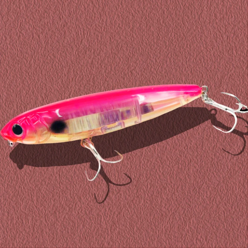 1 Stück Topwater 3DR Pencil 100mm 17g Schwimmköder Wobbler Pesca Artificia Hard Yo Zuri Köder für Salzwasser-Forellen und Barsche – Detail 8